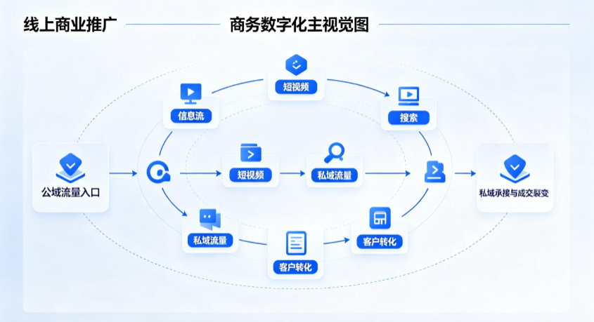 榆林地区线上商业推广怎么做？全域流量闭环搭建与低成本转化实战指南